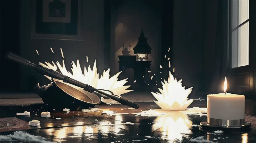 液状化したロウの危険性とこぼした時の大惨事を防ぐ心構え