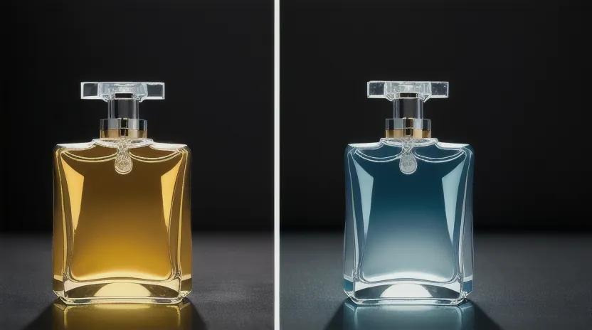 見た目の変化：液体の色や濁りから鮮度を確認する