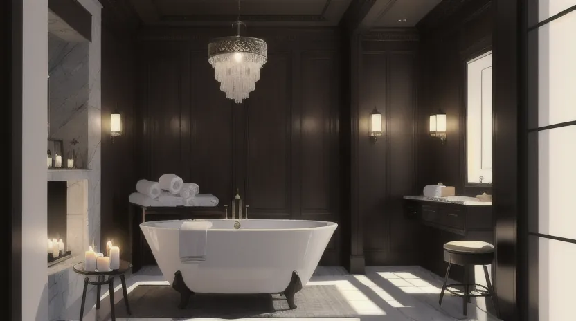 バスルームを極上のスパに!蒸気を利用した香りの拡散